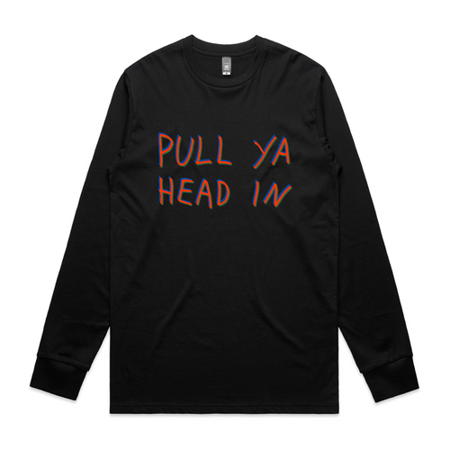 Pull Ya Head In Tee by Lonely Kids Club. All clothing from our T-shirts to our shorts and hoodies are ethically made, and printed packed and shipped from Sydney.