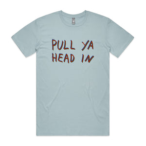 Pull Ya Head In Tee by Lonely Kids Club. All clothing from our T-shirts to our shorts and hoodies are ethically made, and printed packed and shipped from Sydney.