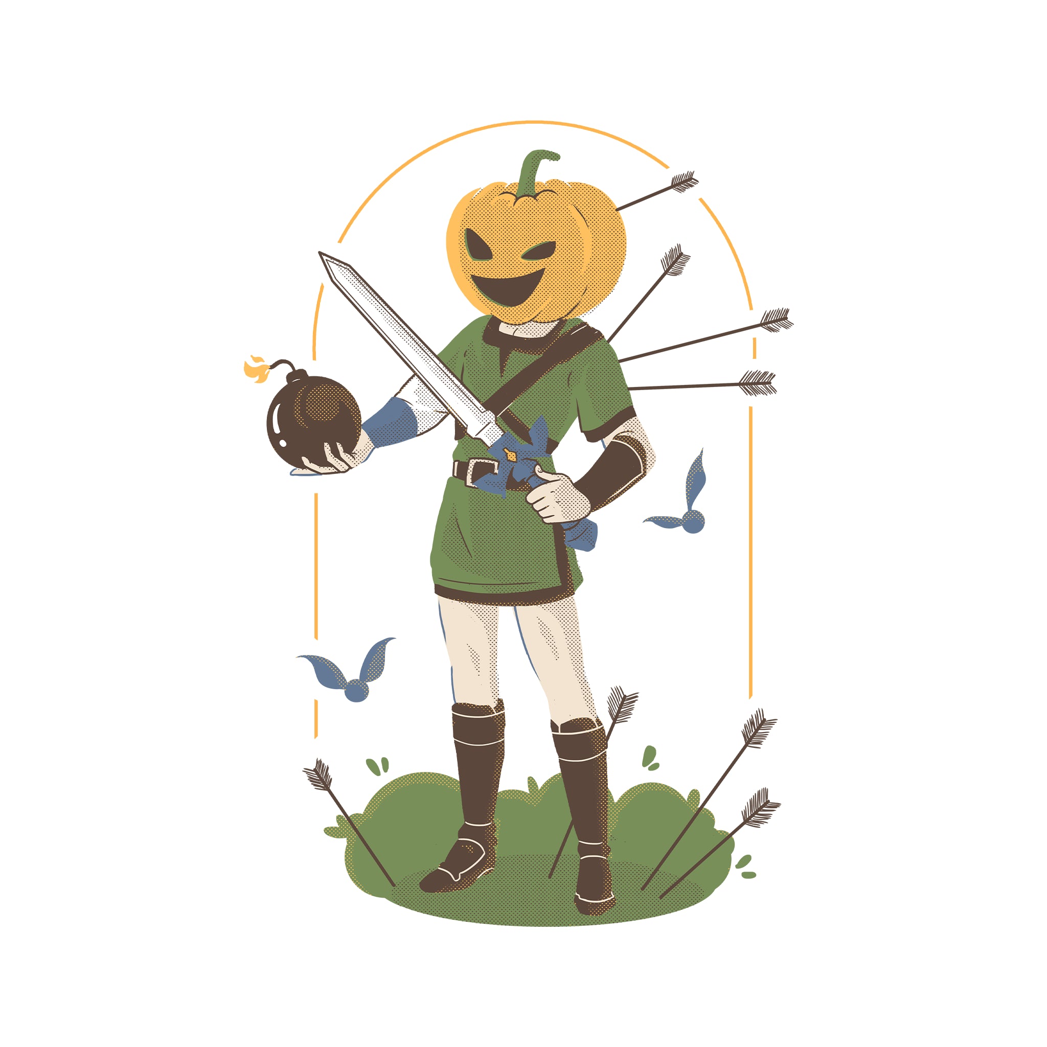 Pumpkin Link Tee