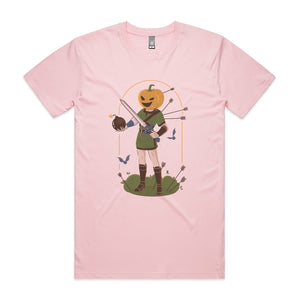 Pumpkin Link Tee by Lonely Kids Club. All clothing from our T-shirts to our shorts and hoodies are ethically made, and printed packed and shipped from Sydney.