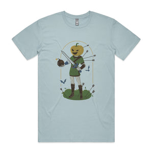 Pumpkin Link Tee by Lonely Kids Club. All clothing from our T-shirts to our shorts and hoodies are ethically made, and printed packed and shipped from Sydney.
