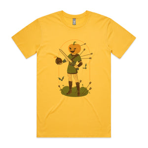 Pumpkin Link Tee by Lonely Kids Club. All clothing from our T-shirts to our shorts and hoodies are ethically made, and printed packed and shipped from Sydney.