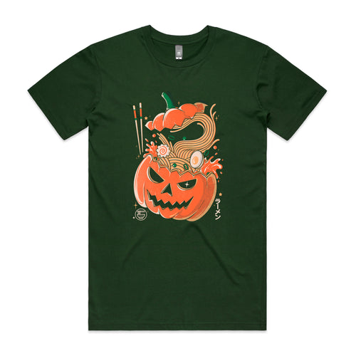 Pumpkin Ramen Tee by Lonely Kids Club. All clothing from our T-shirts to our shorts and hoodies are ethically made, and printed packed and shipped from Sydney.