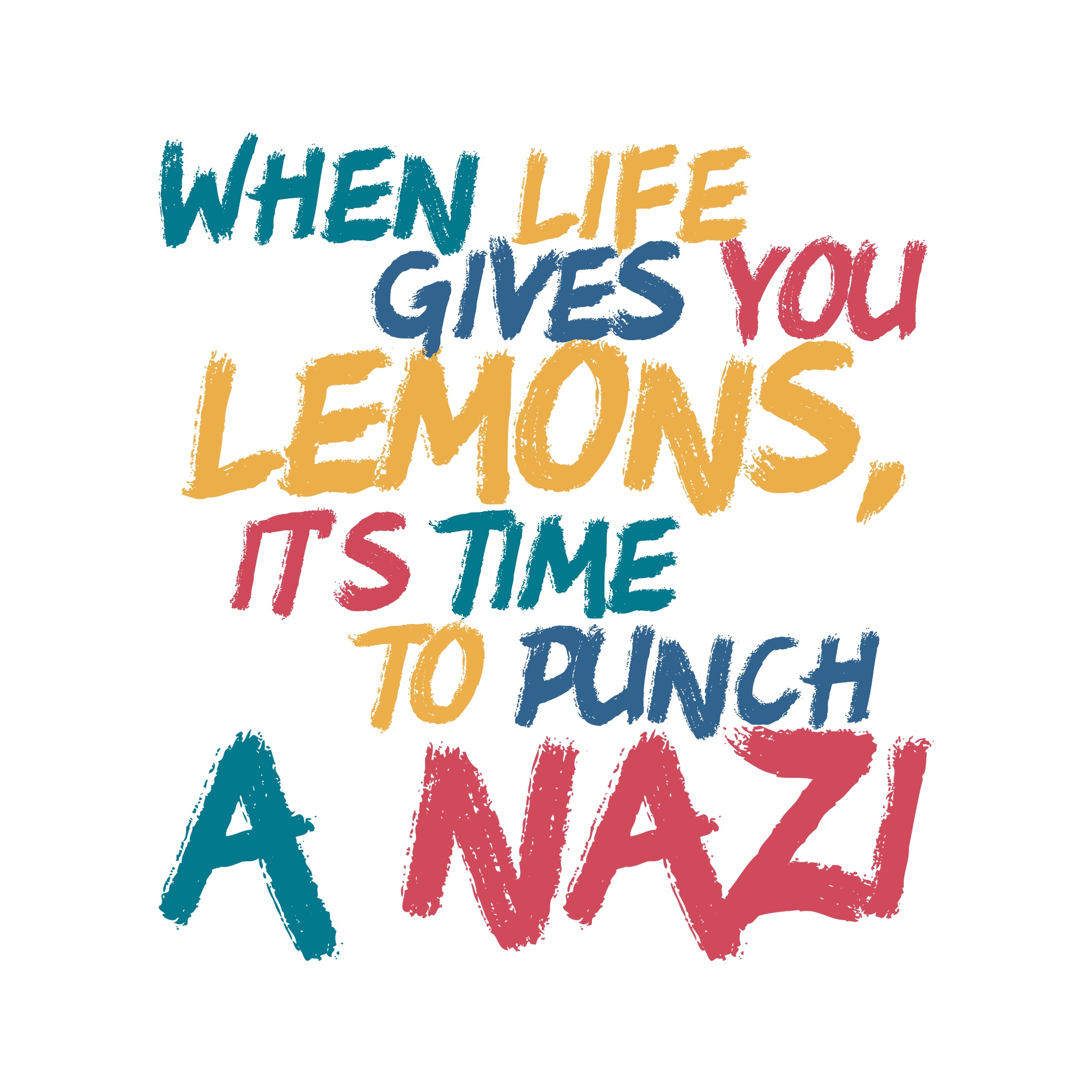 Punch A Nazi Tee