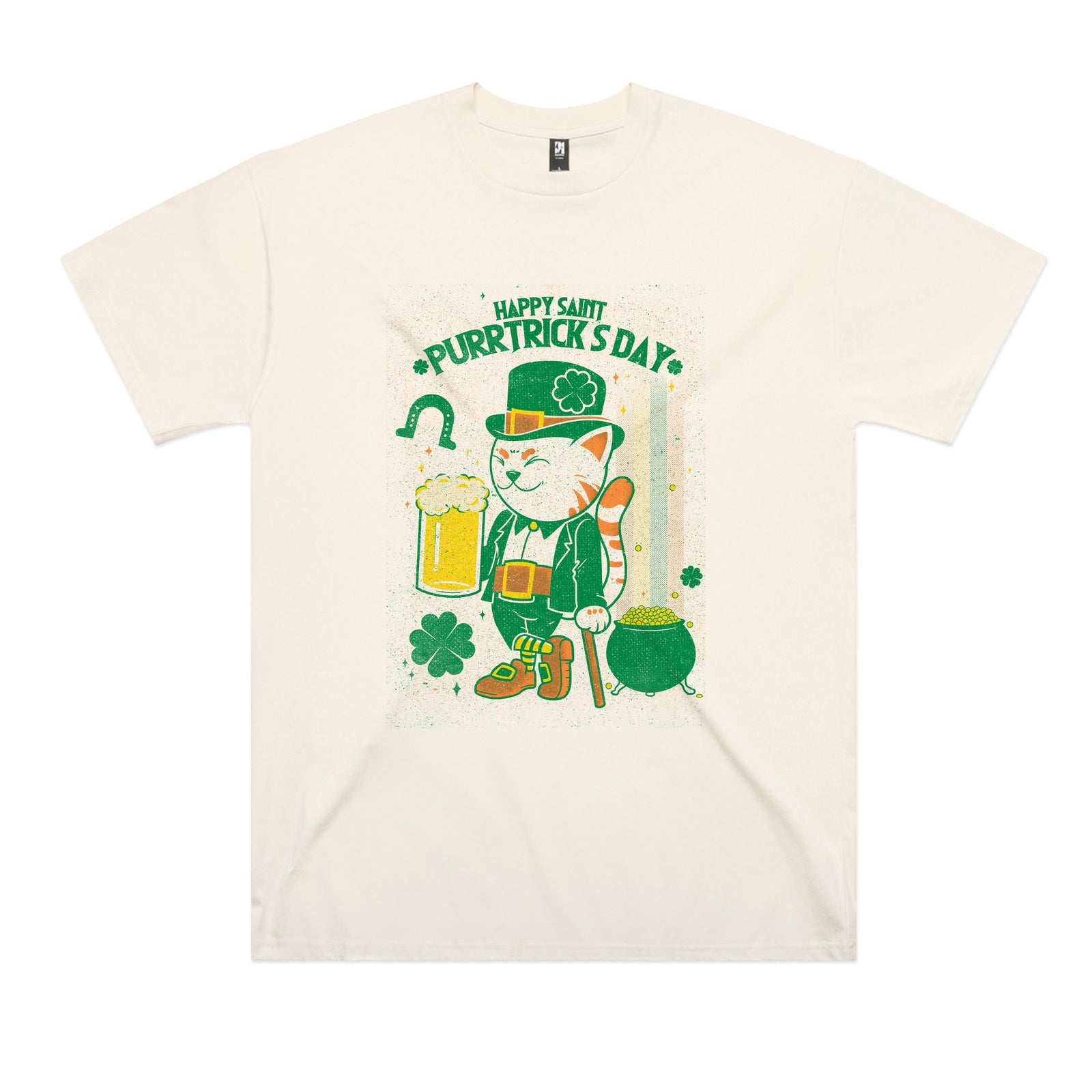 St Purrtrick's Day Tee