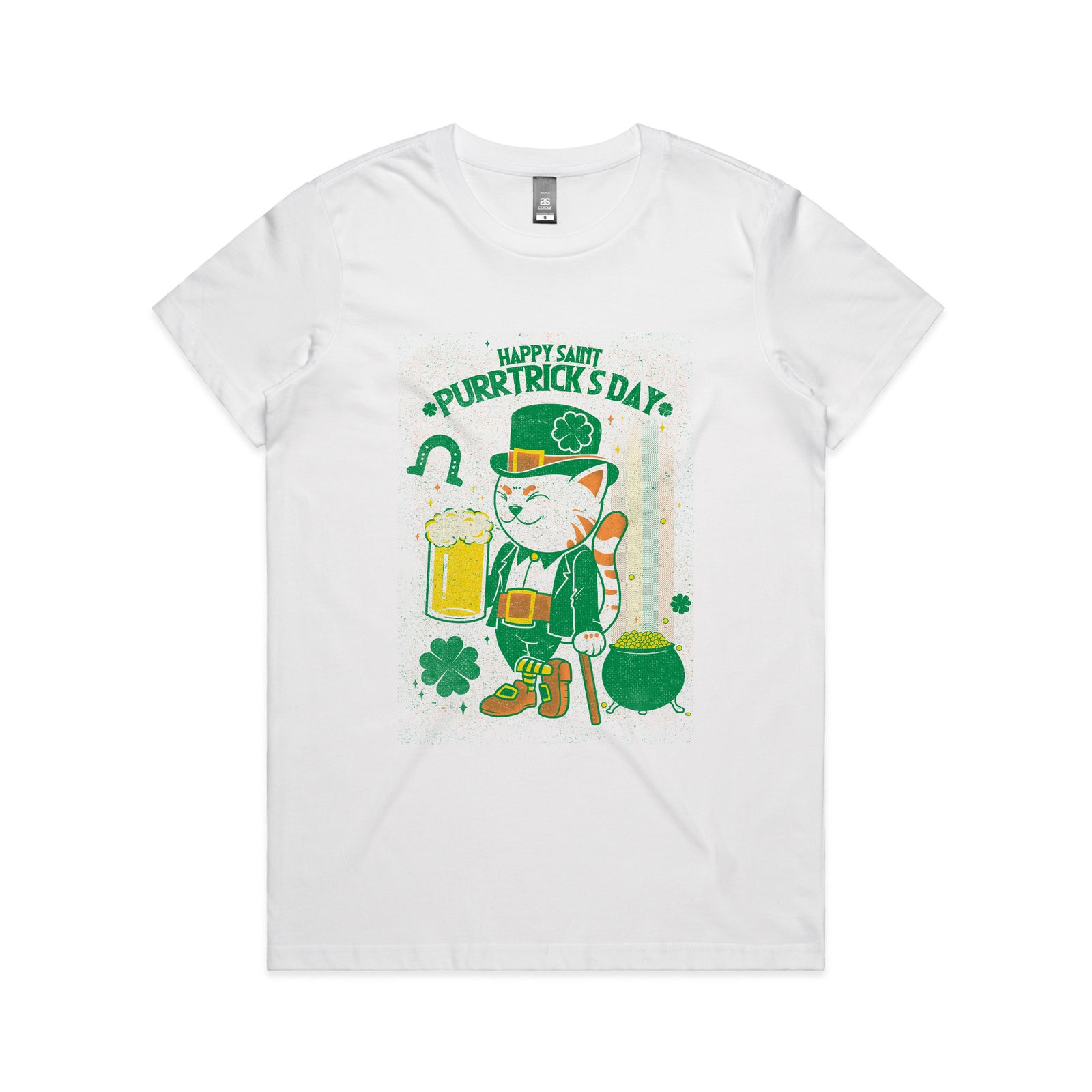 St Purrtrick's Day Tee