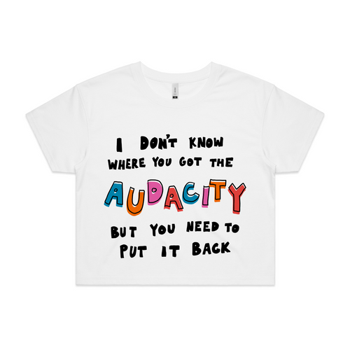 Put It Back Tee by Lonely Kids Club. All clothing from our T-shirts to our shorts and hoodies are ethically made, and printed packed and shipped from Sydney.