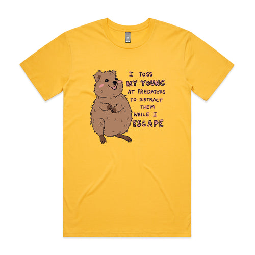 Quokka Mum Tee by Lonely Kids Club. All clothing from our T-shirts to our shorts and hoodies are ethically made, and printed packed and shipped from Sydney.