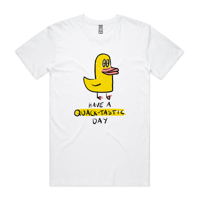 Quacktastic Tee by Lonely Kids Club. All clothing from our T-shirts to our shorts and hoodies are ethically made, and printed packed and shipped from Sydney.