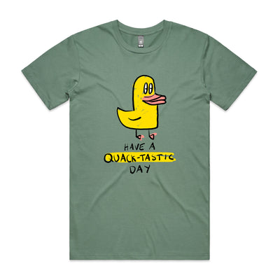 Quacktastic Tee by Lonely Kids Club. All clothing from our T-shirts to our shorts and hoodies are ethically made, and printed packed and shipped from Sydney.