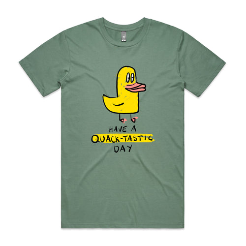 Quacktastic Tee by Lonely Kids Club. All clothing from our T-shirts to our shorts and hoodies are ethically made, and printed packed and shipped from Sydney.