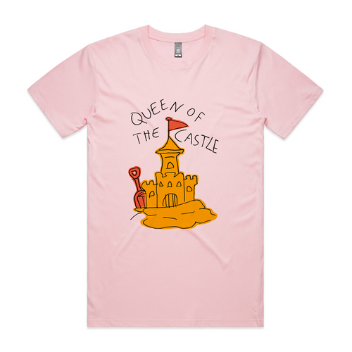 Queen Of The Castle Tee by Lonely Kids Club. All clothing from our T-shirts to our shorts and hoodies are ethically made, and printed packed and shipped from Sydney.