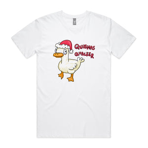 Quismas Quacker Tee by Lonely Kids Club. All clothing from our T-shirts to our shorts and hoodies are ethically made, and printed packed and shipped from Sydney.