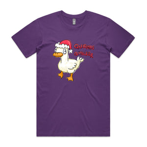 Quismas Quacker Tee by Lonely Kids Club. All clothing from our T-shirts to our shorts and hoodies are ethically made, and printed packed and shipped from Sydney.