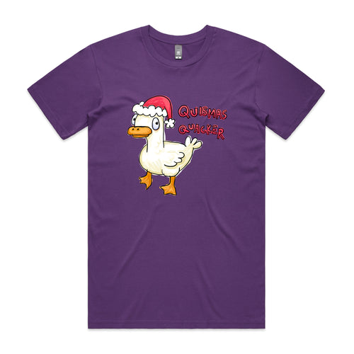 Quismas Quacker Tee by Lonely Kids Club. All clothing from our T-shirts to our shorts and hoodies are ethically made, and printed packed and shipped from Sydney.