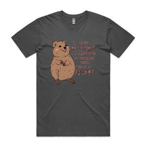 Quokka Mum Tee by Lonely Kids Club. All clothing from our T-shirts to our shorts and hoodies are ethically made, and printed packed and shipped from Sydney.