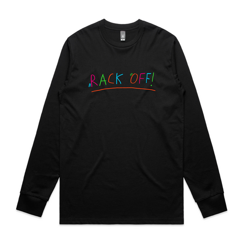 Rack Off Tee by Lonely Kids Club. All clothing from our T-shirts to our shorts and hoodies are ethically made, and printed packed and shipped from Sydney.