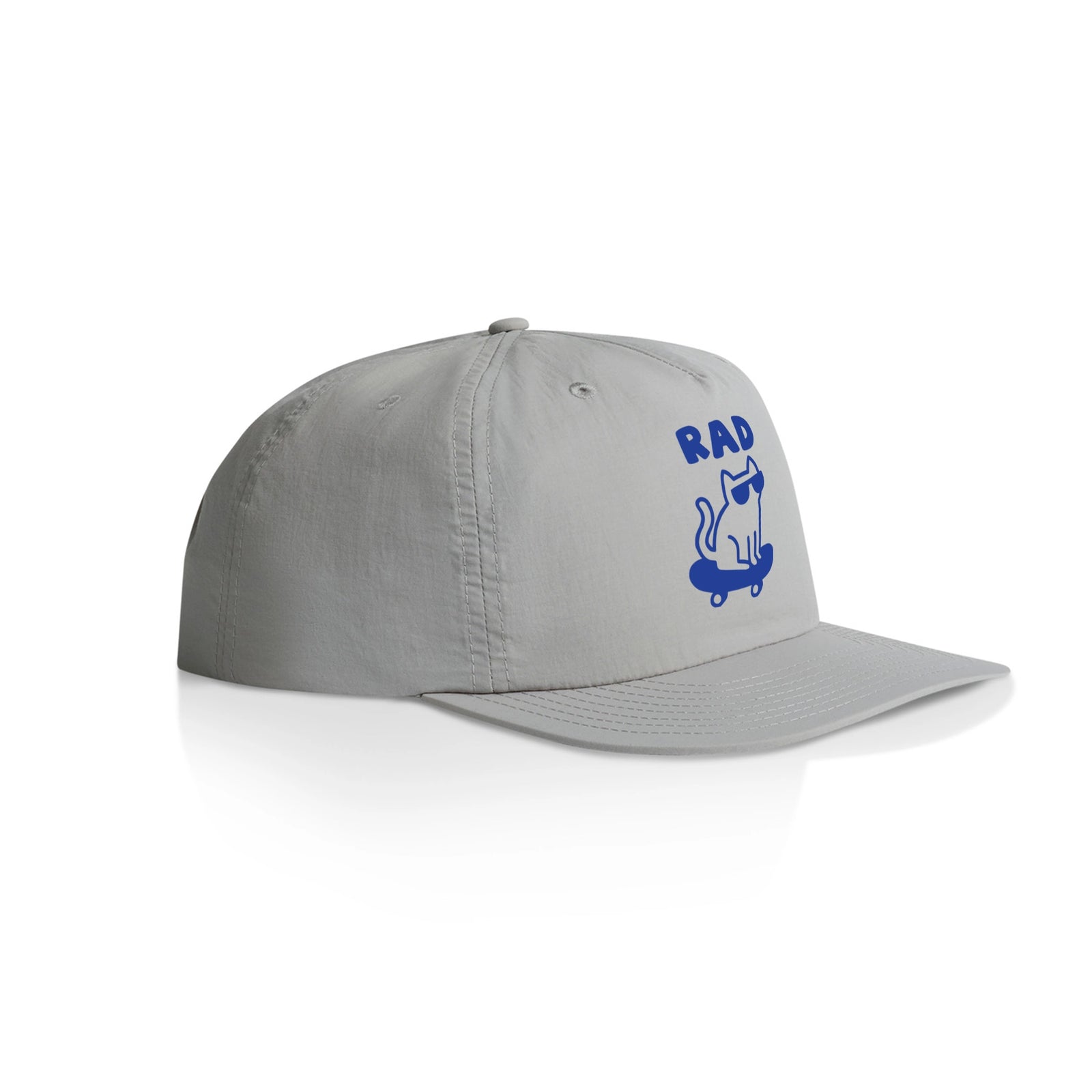 Rad Cat Hat by Lonely Kids Club. All clothing from our T-shirts to our shorts and hoodies are ethically made, and printed packed and shipped from Sydney.