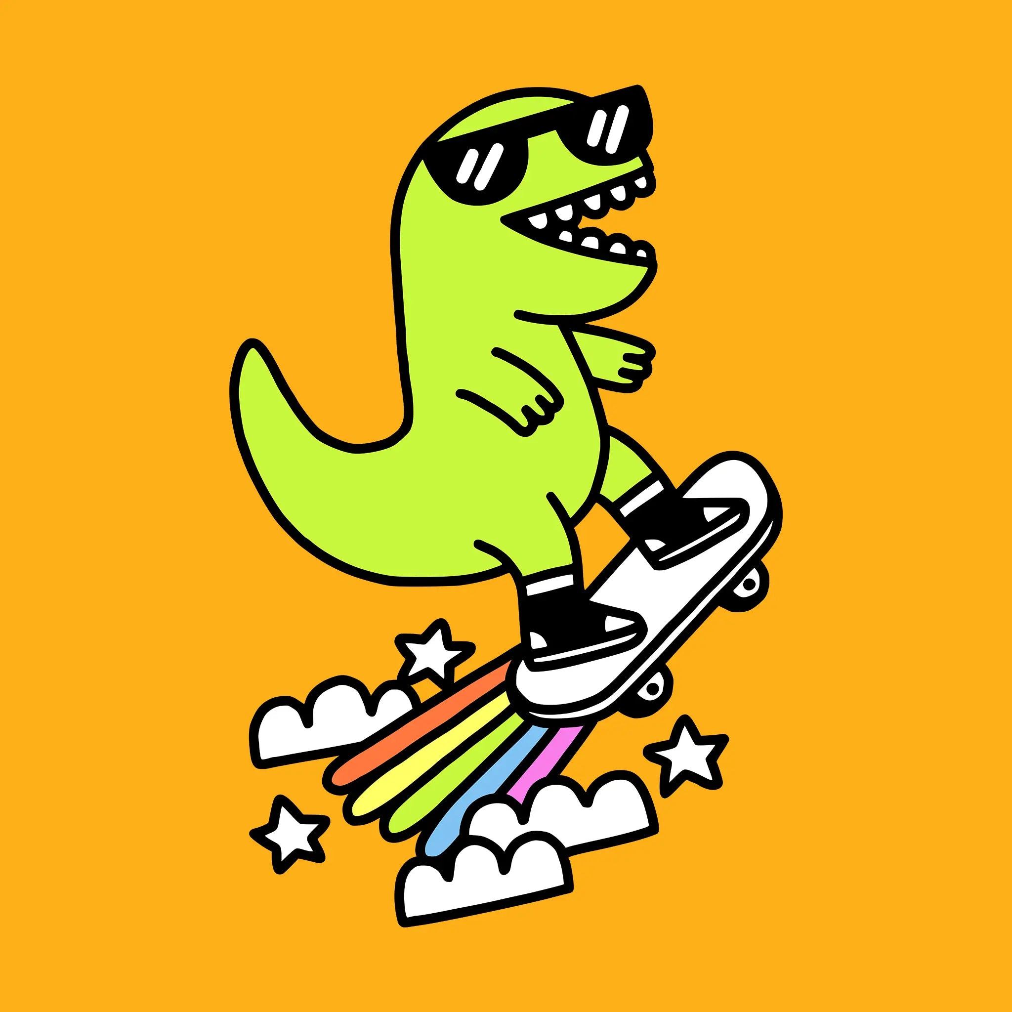 Rad Rex Kids Tee