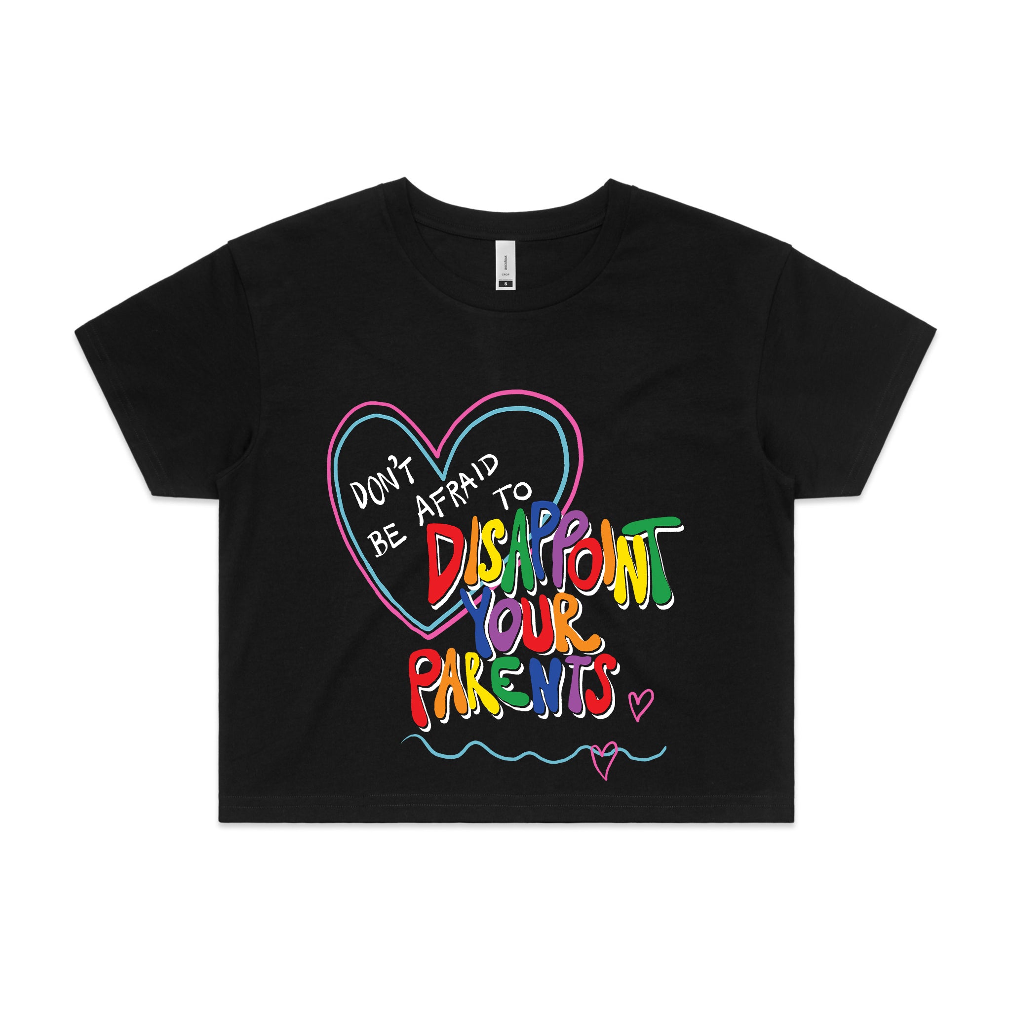 Disappoint Your Parents Rainbow Tee