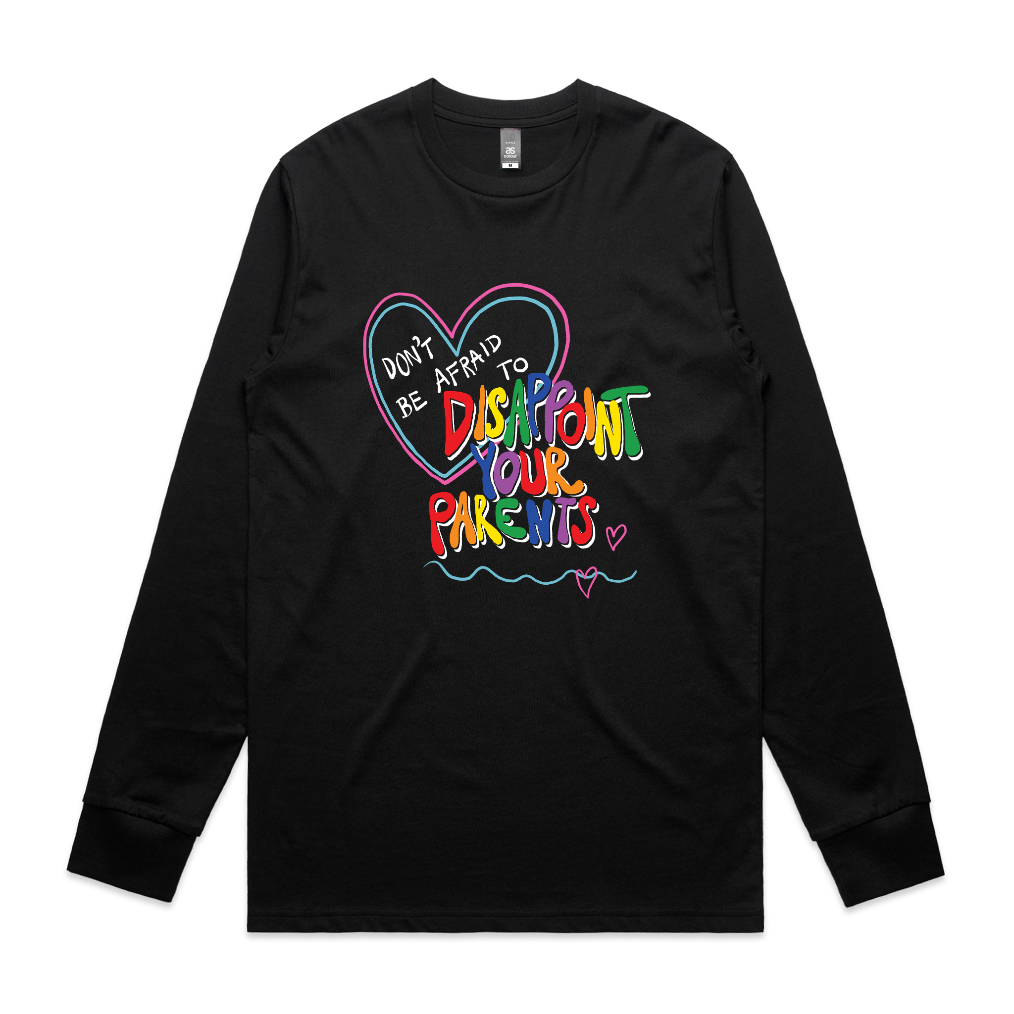 Disappoint Your Parents Rainbow Tee