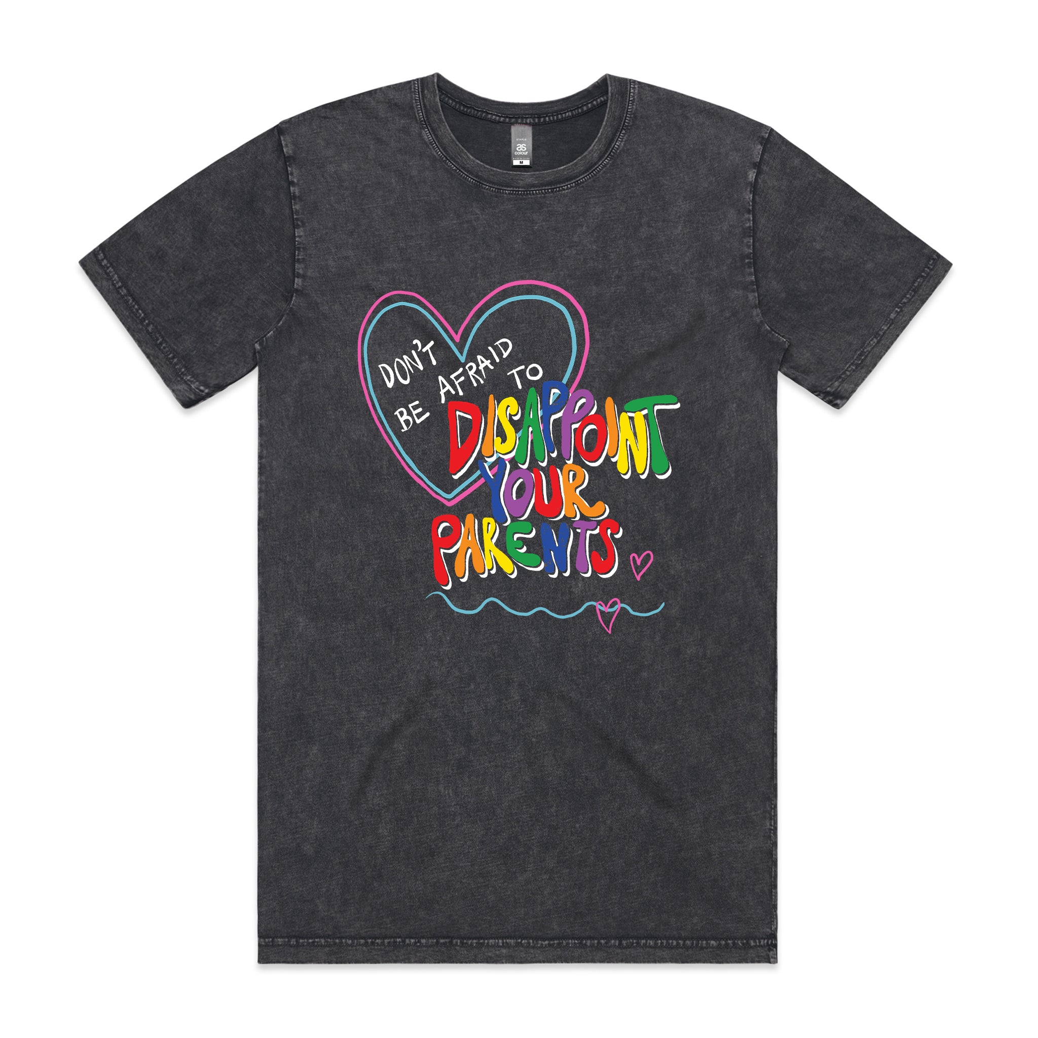 Disappoint Your Parents Rainbow Tee