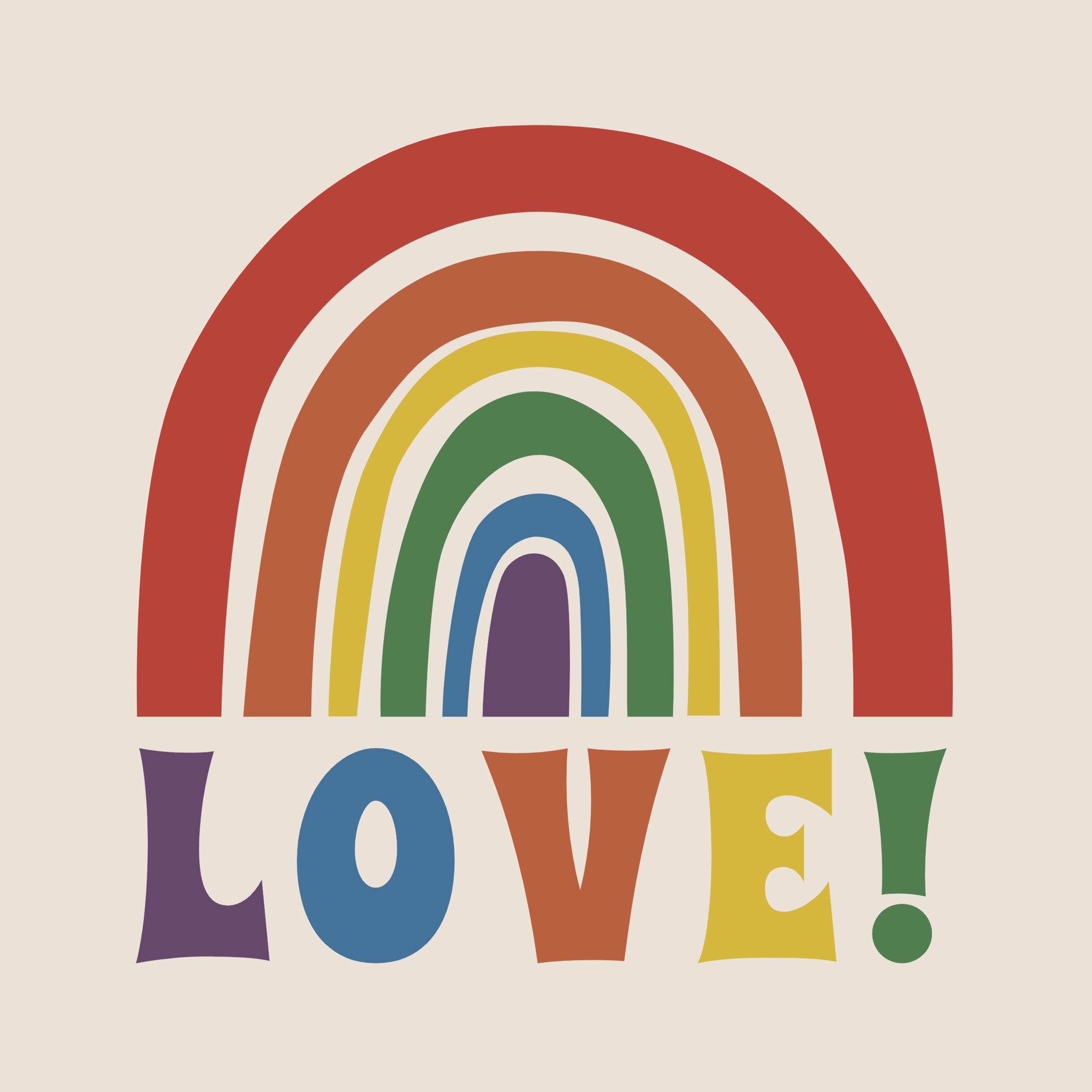 Rainbow Love Tee