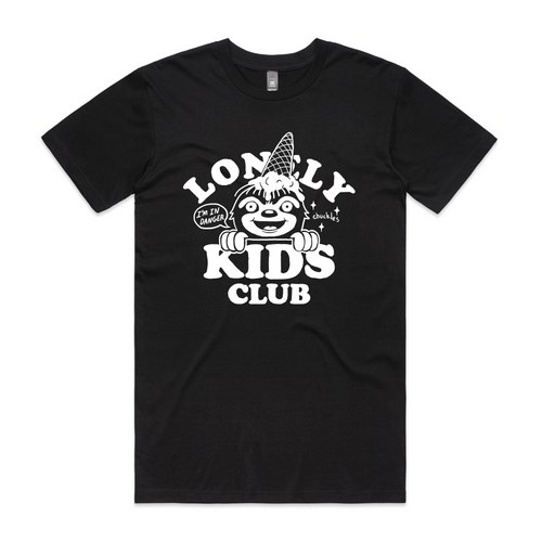 Ralph Flag Tee by Lonely Kids Club. All clothing from our T-shirts to our shorts and hoodies are ethically made, and printed packed and shipped from Sydney.