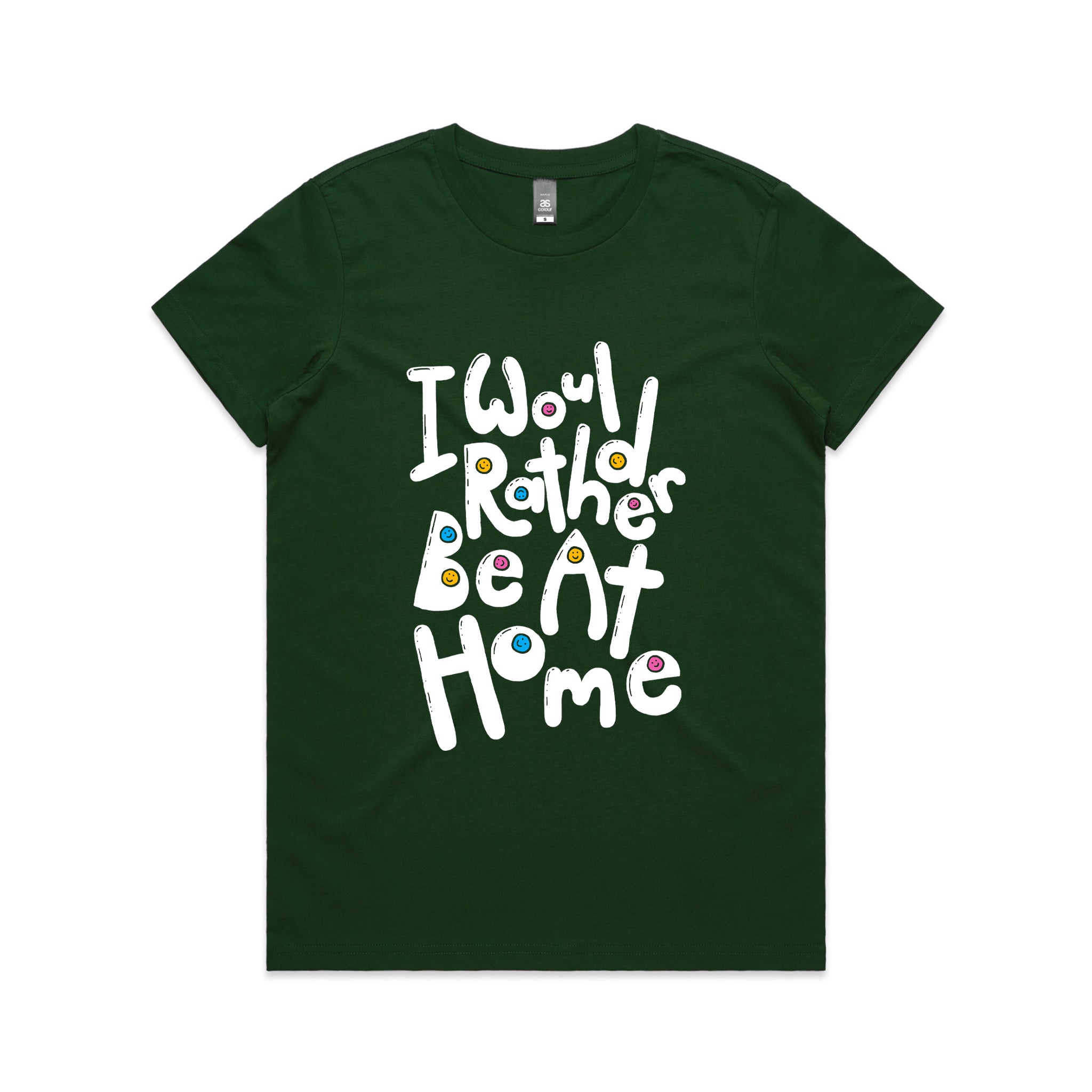 Would Rather Be At Home Tee