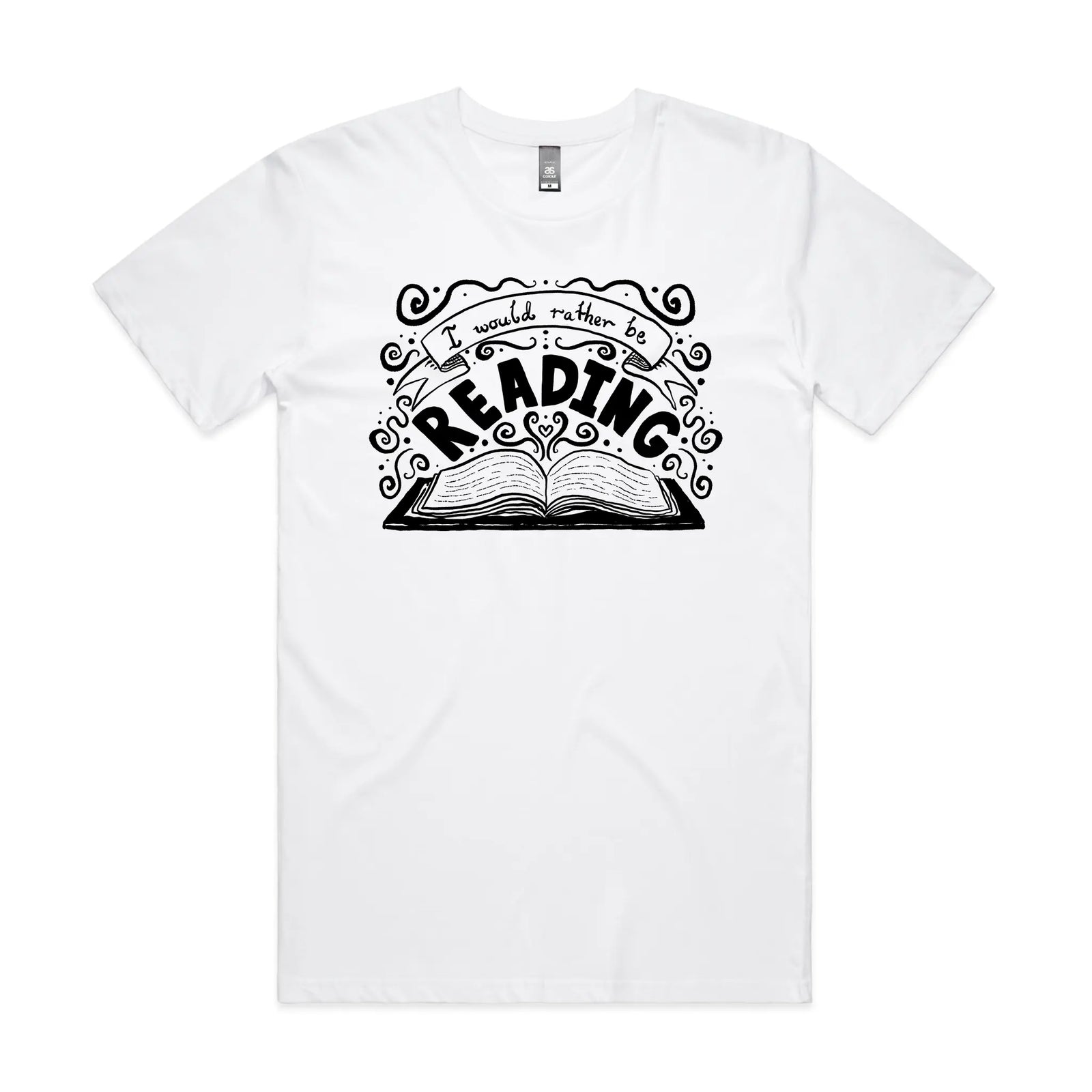 Rather Be Reading Tee