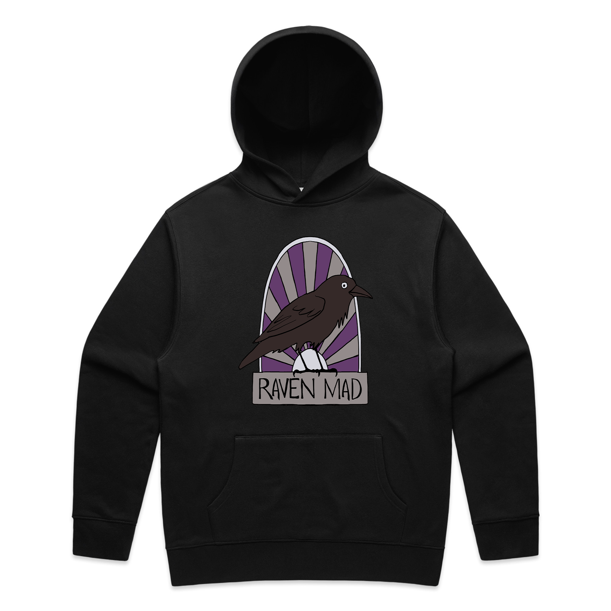 Raven Mad Hoodie