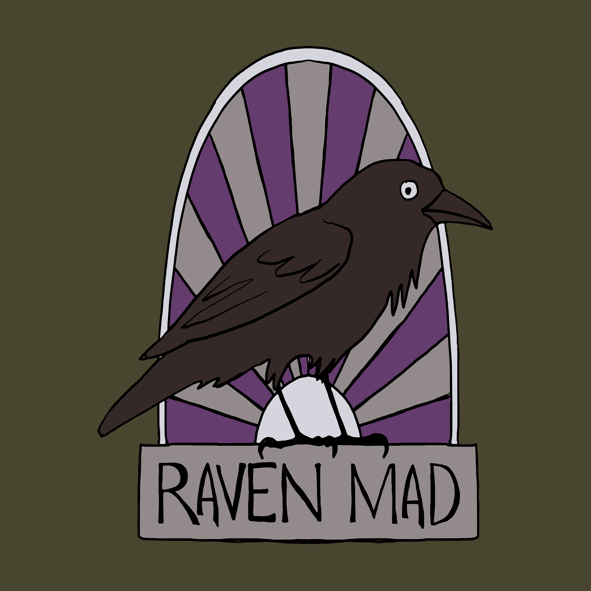 Raven Mad Hoodie