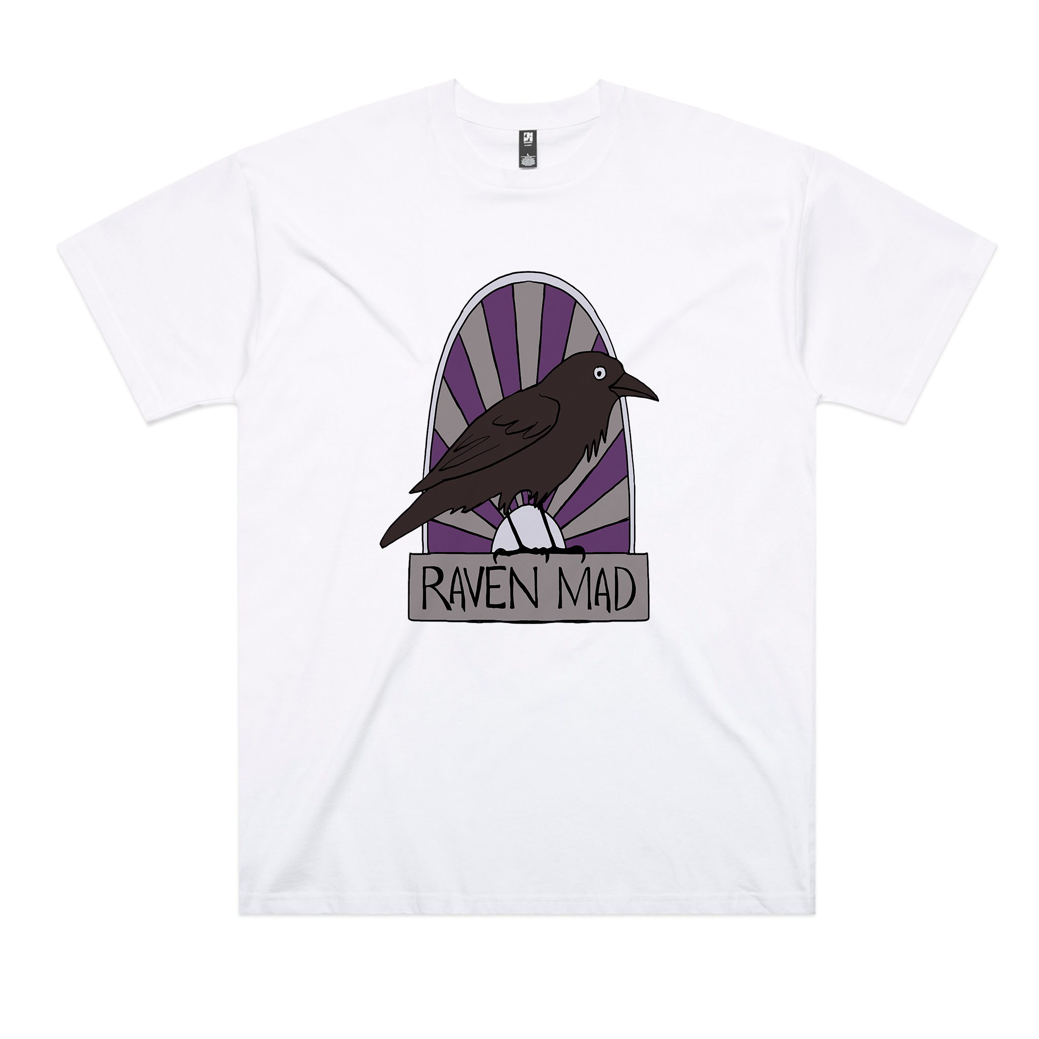 Raven Mad Oversized Tee