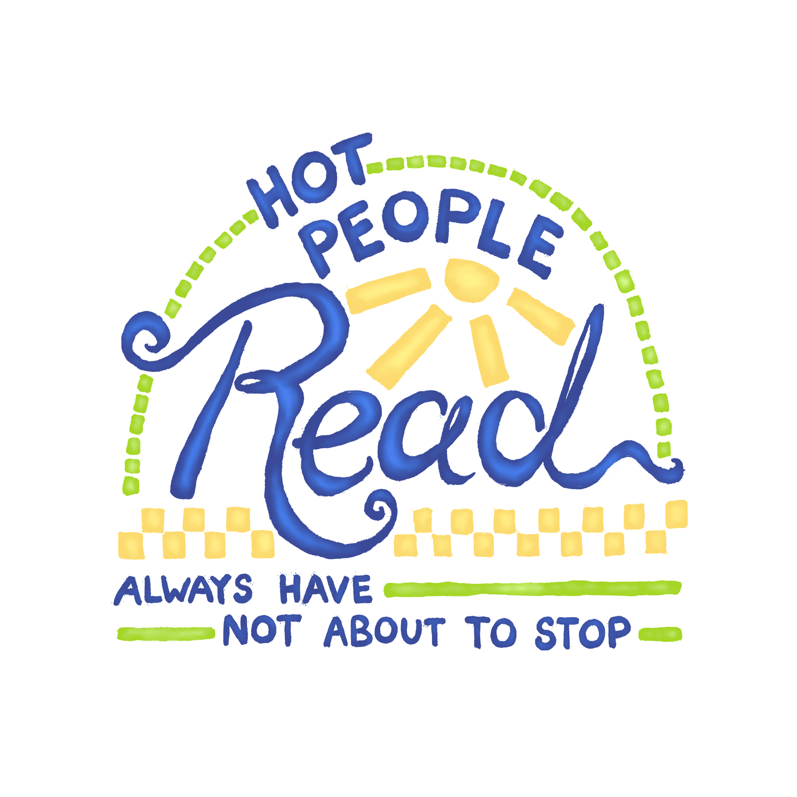 Hot People Read Tee