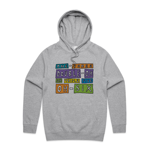 Reading Writing Hotline Hoodie by Lonely Kids Club. All clothing from our T-shirts to our shorts and hoodies are ethically made, and printed packed and shipped from Sydney.
