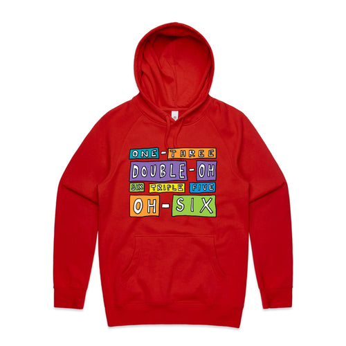 Reading Writing Hotline Hoodie by Lonely Kids Club. All clothing from our T-shirts to our shorts and hoodies are ethically made, and printed packed and shipped from Sydney.