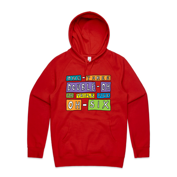 Reading Writing Hotline Hoodie