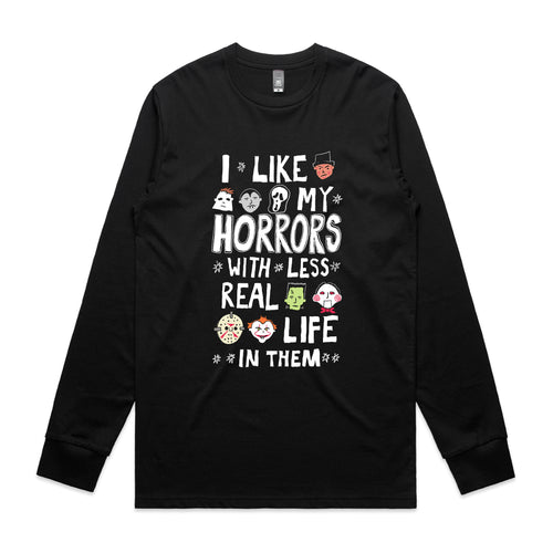 Less Real Life Tee by Lonely Kids Club. All clothing from our T-shirts to our shorts and hoodies are ethically made, and printed packed and shipped from Sydney.