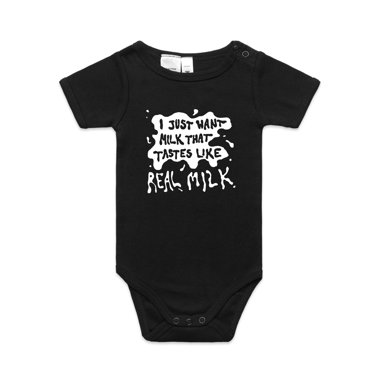 Real Milk Baby Onesie