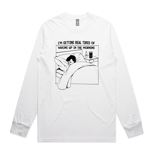 Real Tired Tee by Lonely Kids Club. All clothing from our T-shirts to our shorts and hoodies are ethically made, and printed packed and shipped from Sydney.