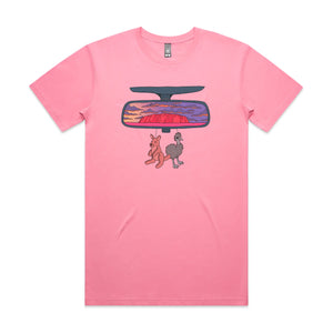 Rear View Tee by Lonely Kids Club. All clothing from our T-shirts to our shorts and hoodies are ethically made, and printed packed and shipped from Sydney.