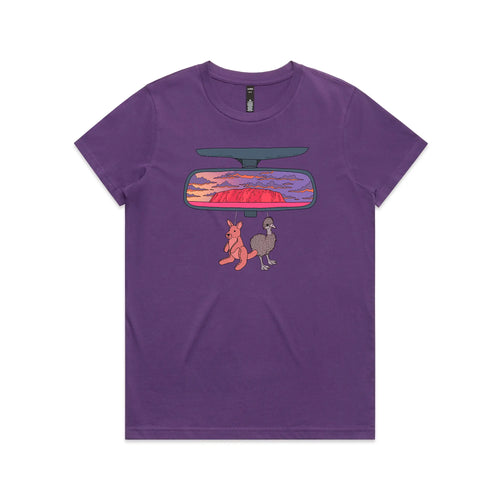 Rear View Tee by Lonely Kids Club. All clothing from our T-shirts to our shorts and hoodies are ethically made, and printed packed and shipped from Sydney.