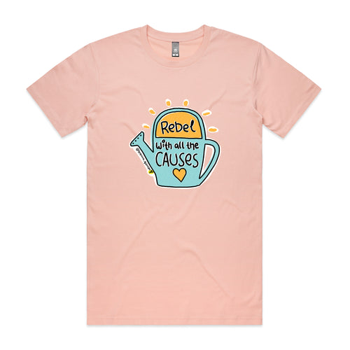 Rebel Tee by Lonely Kids Club. All clothing from our T-shirts to our shorts and hoodies are ethically made, and printed packed and shipped from Sydney.