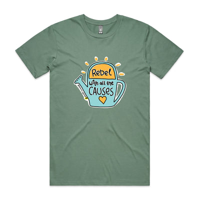 Rebel Tee by Lonely Kids Club. All clothing from our T-shirts to our shorts and hoodies are ethically made, and printed packed and shipped from Sydney.