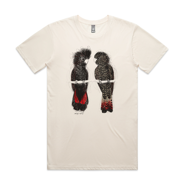 Red Tailed Black Cockatoos Tee