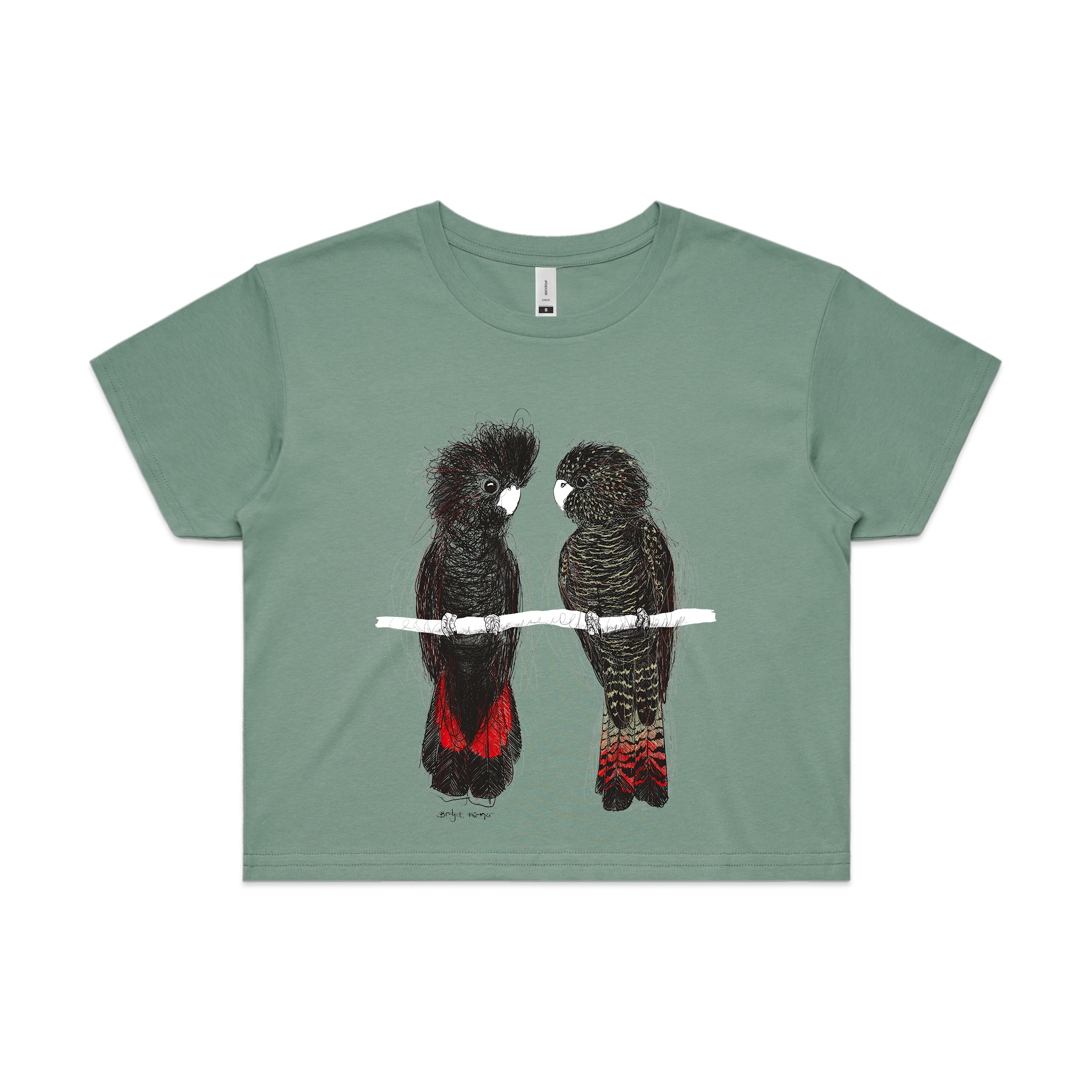 Red Tailed Black Cockatoos Tee