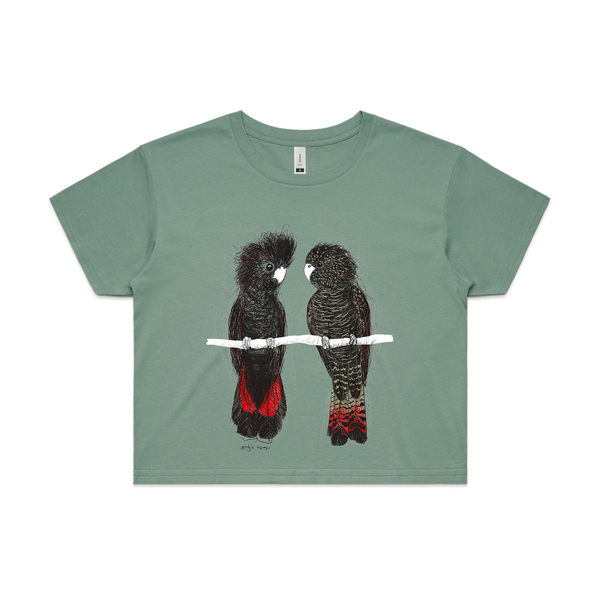 Red Tailed Black Cockatoos Tee