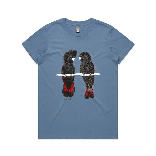 Red Tailed Black Cockatoos Tee