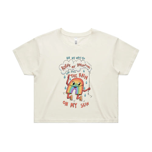 Release My Inhibitions Tee by Lonely Kids Club. All clothing from our T-shirts to our shorts and hoodies are ethically made, and printed packed and shipped from Sydney.