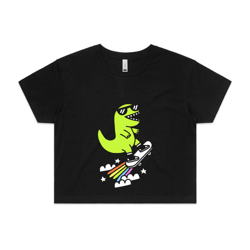 Rad Rex Tee by Lonely Kids Club. All clothing from our T-shirts to our shorts and hoodies are ethically made, and printed packed and shipped from Sydney.